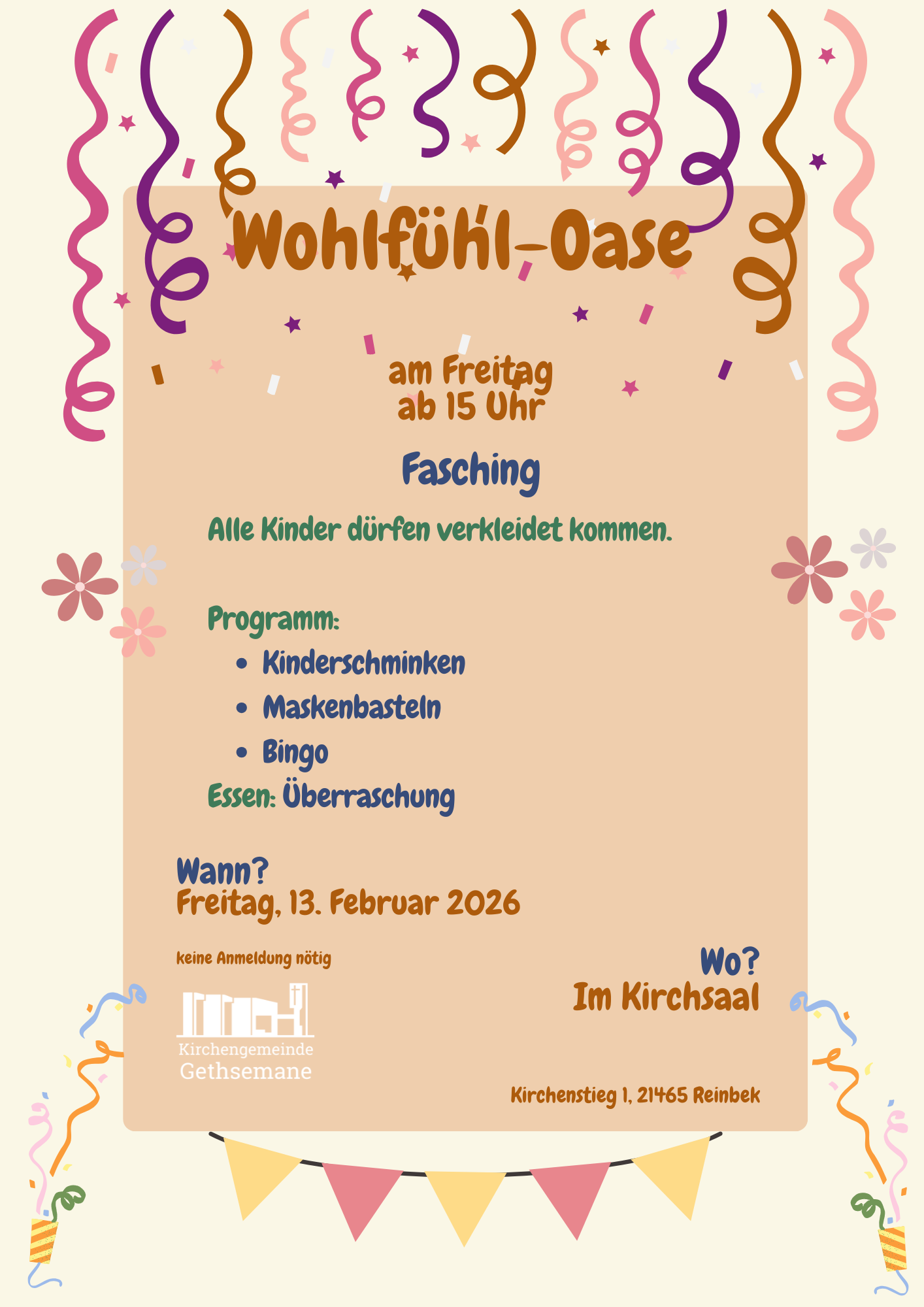 Wohlfühl-Oase - Fasching